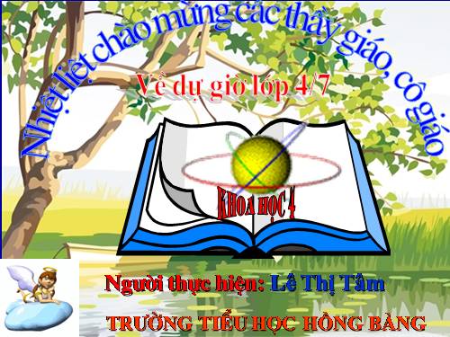 Bài 26. Nguyên nhân làm nước bị ô nhiễm