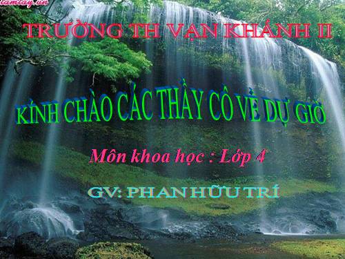 Bài 20. Nước có những tính chất gì?