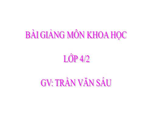 Bài 28. Bảo vệ nguồn nước