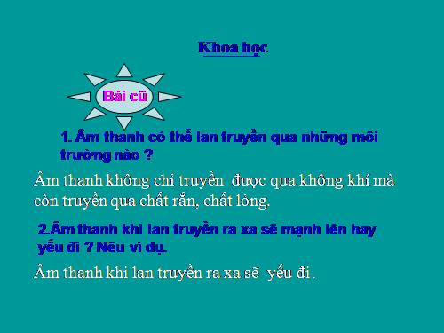 Bài 43. Âm thanh trong cuộc sống