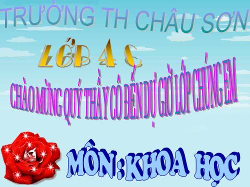 Bài 54. Nhiệt cần cho sự sống