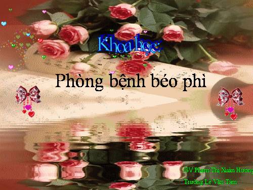 Bài 13. Phòng bệnh béo phì