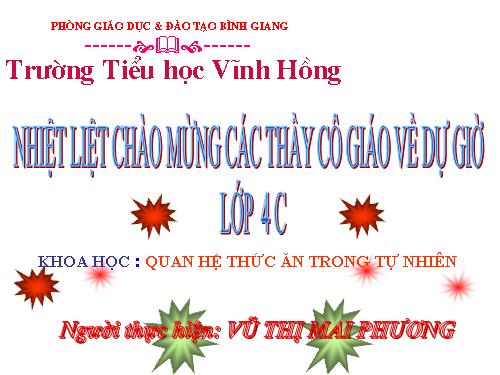 Bài 65. Quan hệ thức ăn trong tự nhiên