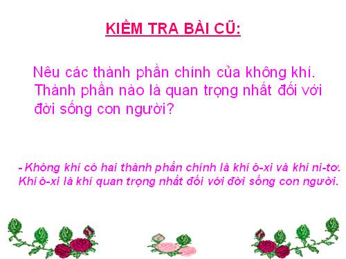 Bài 35. Không khí cần cho sự cháy