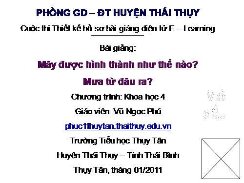 Bài 22. Mây được hình thành như thế nào? Mưa từ đâu ra?