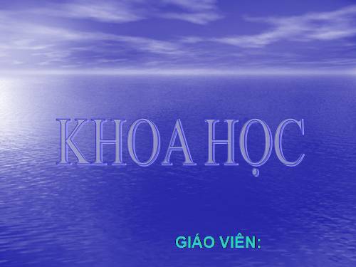 Bài 54. Nhiệt cần cho sự sống