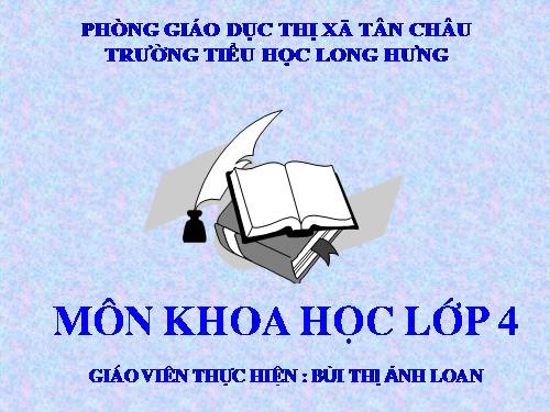 Bài 36. Không khí cần cho sự sống