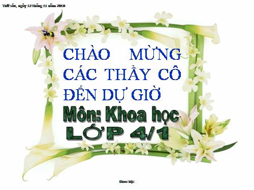 Bài 24. Nước cần cho sự sống