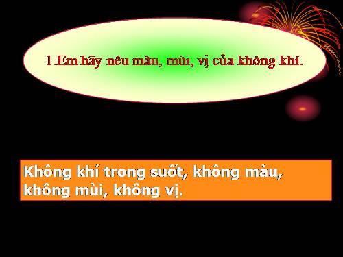 Bài 32. Không khí gồm những thành phần nào?