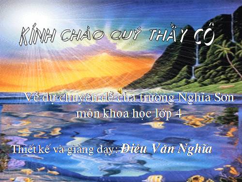 Bài 26. Nguyên nhân làm nước bị ô nhiễm