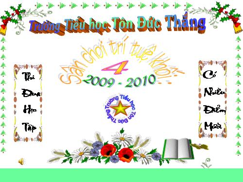 SAN CHOI TRI TUE LOP 4