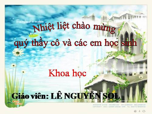 Bài 50. Nóng, lạnh và nhiệt độ