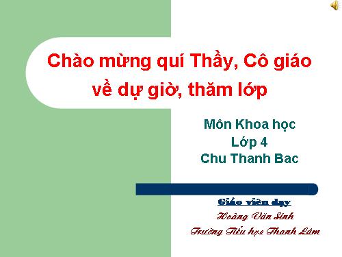 Bài 48. Ánh sáng cần cho sự sống (tiếp theo)