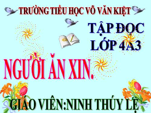 Tuần 3. Người ăn xin