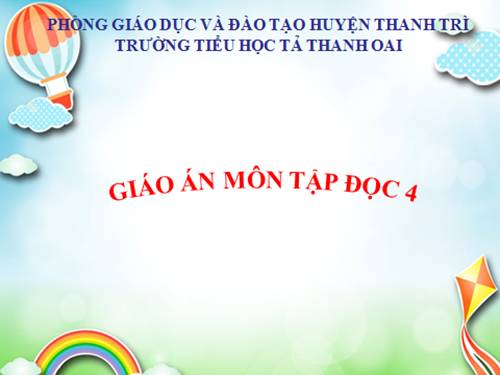 Tuần 14. Chú Đất Nung (tiếp theo)