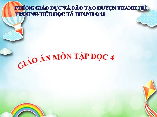 Tuần 8. Đôi giày ba ta màu xanh