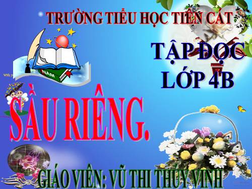 Tuần 22. Sầu riêng
