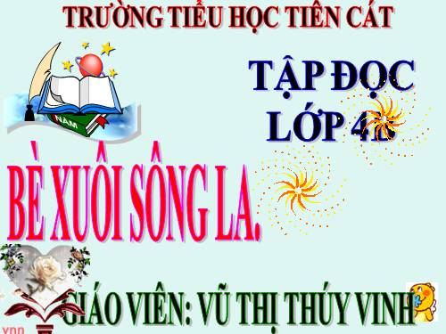 Tuần 21. Bè xuôi sông La