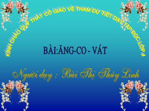 Tuần 31. Ăng-co Vát