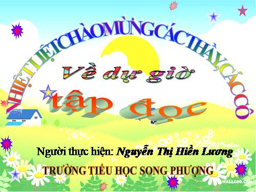 Tuần 14. Chú Đất Nung