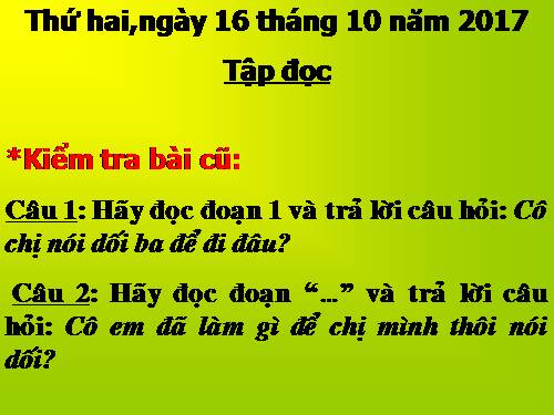 Tuần 7. Trung thu độc lập