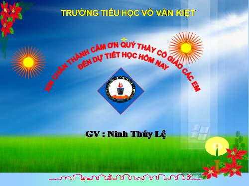 Tuần 10. Ôn tập Giữa Học kì I