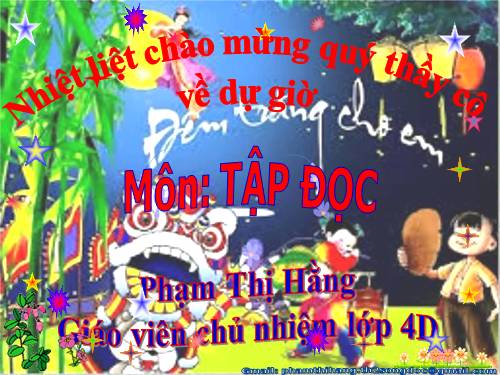 Tuần 7. Trung thu độc lập