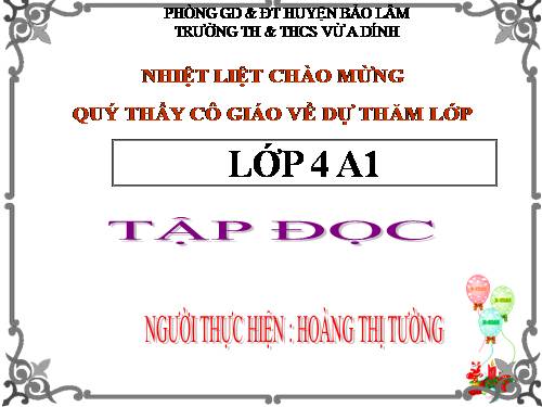 Tuần 8. Đôi giày ba ta màu xanh