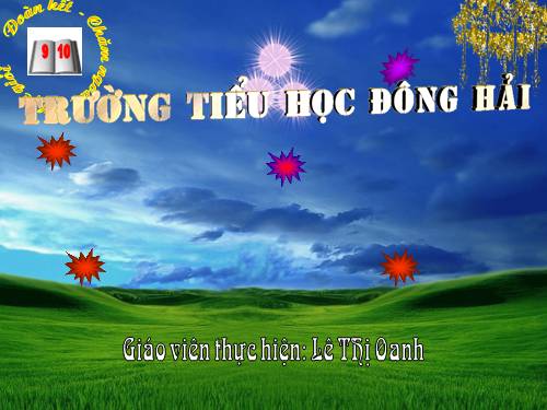 Tuần 5. Những hạt thóc giống