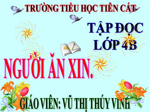 Tuần 3. Người ăn xin