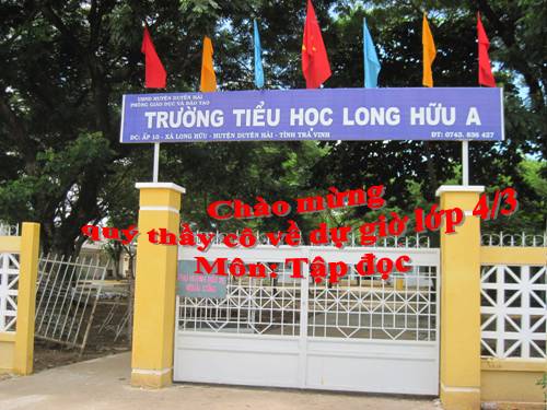 Tuần 16. Trong quán ăn Ba cá bống