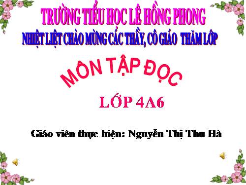 Tuần 19. Bốn anh tài