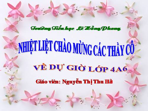 Tuần 7. Trung thu độc lập