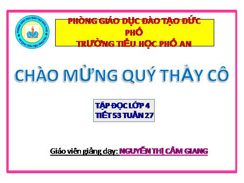 Tuần 27. Dù sao trái đất vẫn quay!