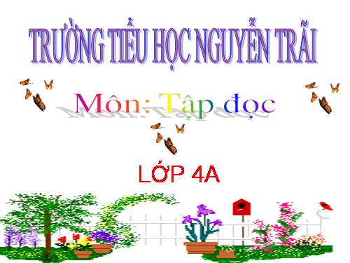 Tuần 30. Dòng sông mặc áo