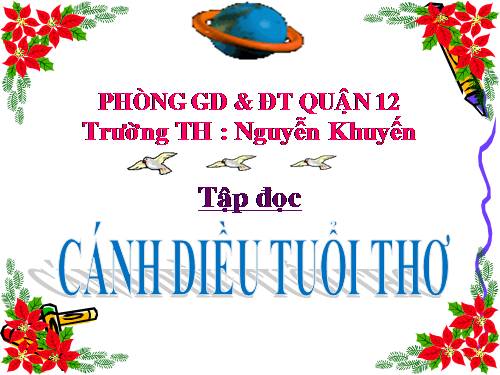 Tuần 15. Cánh diều tuổi thơ