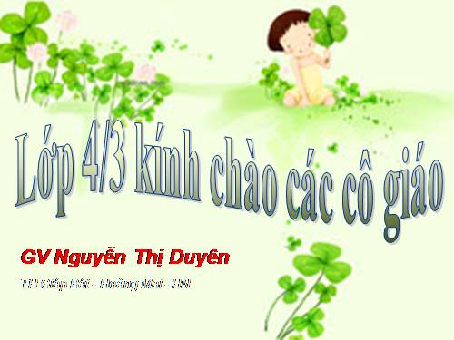 Tuần 5. Gà Trống và Cáo