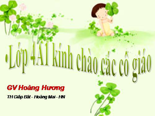 Tuần 5. Gà Trống và Cáo