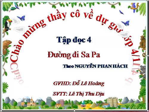 Tuần 29. Đường đi Sa Pa