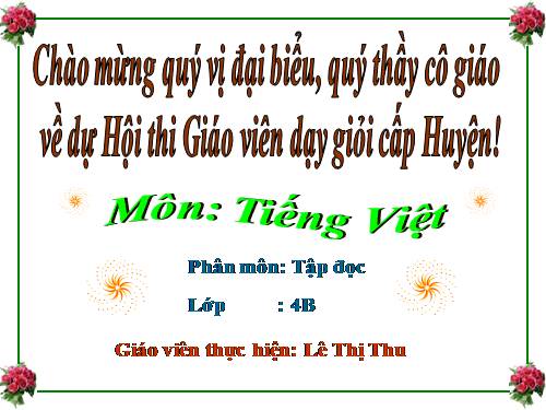 Tuần 19. Chuyện cổ tích về loài người