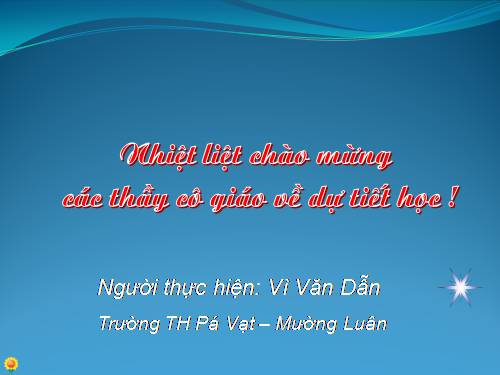 Tuần 27. Con sẻ