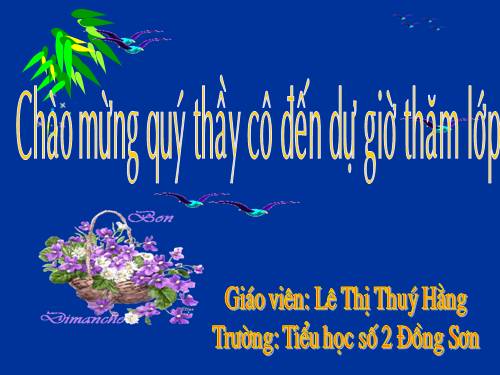 Tuần 20. Trống đồng Đông Sơn