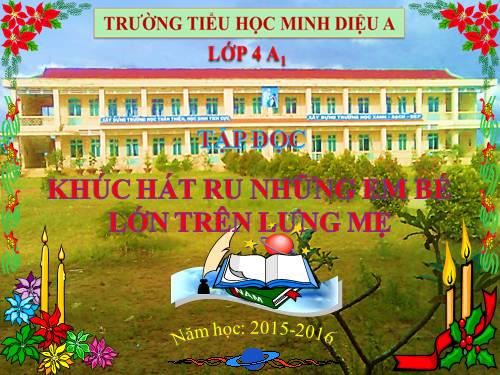Tuần 23. Khúc hát ru những em bé lớn trên lưng mẹ