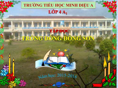 Tuần 20. Trống đồng Đông Sơn