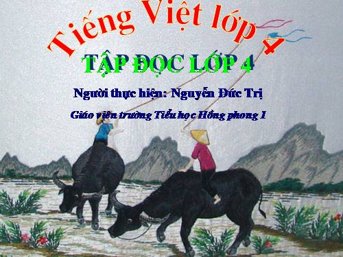 Tuần 11. Ông Trạng thả diều