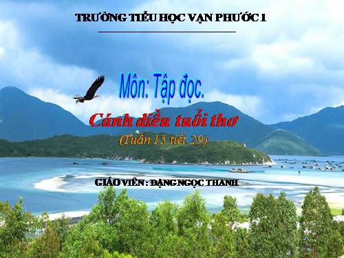 Tuần 15. Cánh diều tuổi thơ