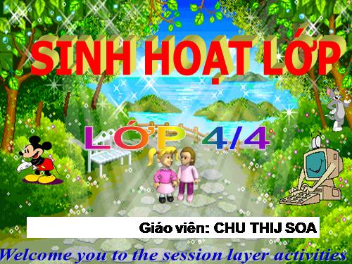 SINH HOAT TAP THE  LOP 4