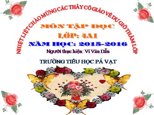 Tuần 14. Chú Đất Nung (tiếp theo)