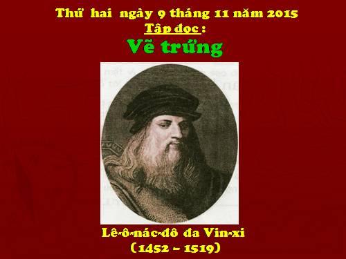 Tuần 12. Vẽ trứng