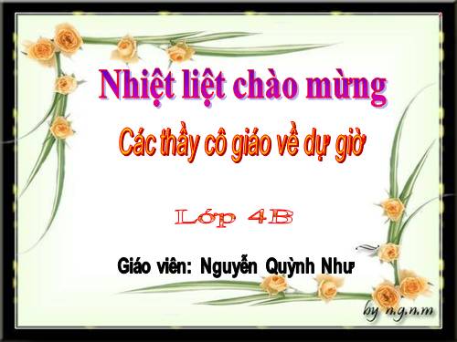 Tuần 8. Nếu chúng mình có phép lạ
